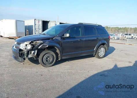 2018 Dodge Journey Se from USA, damaged, VIN 3C4PDCAB2JT183295
